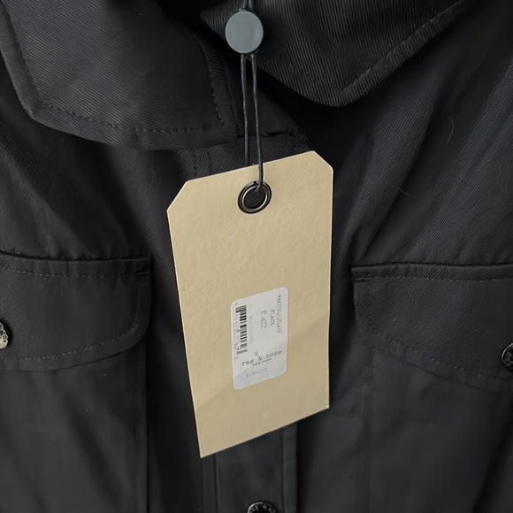 Rag&bone M8 Jacket Black Medium - Picture 3 of 4